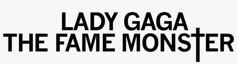 The Fame Monster - Lady Gaga The Fame Monster Logo, transparent png download