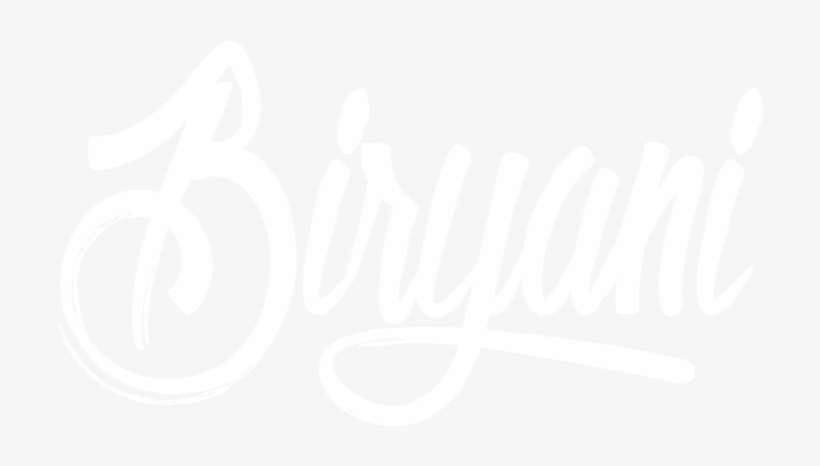 Biryani Menu Logo - Biryani Black And White, transparent png download