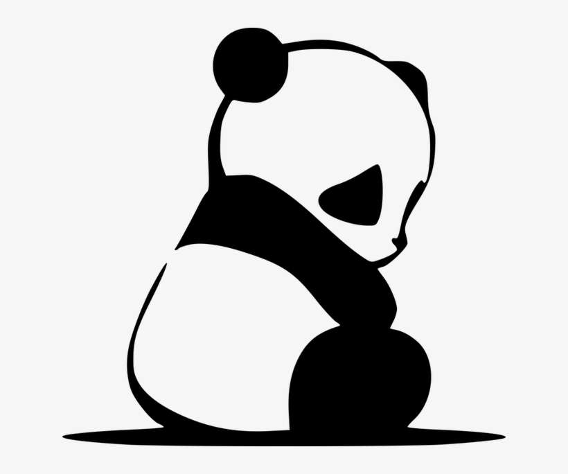 Panda, Bear, Cute, Asian, Zoo, Bamboo, China, Chinese - Panda Png, transparent png download