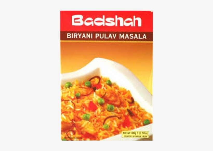 Badshah Biryani Pulav Masala 100 Gm Pkt Badshah Masala - Badshah Biryani Pulav Masala 100 Grams (3.5 Oz), transparent png download