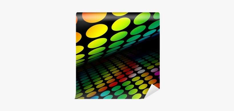 Fondo Abstracto Con Onda Y Circulos De Colores Wall - London Heathrow Terminal 5, transparent png download