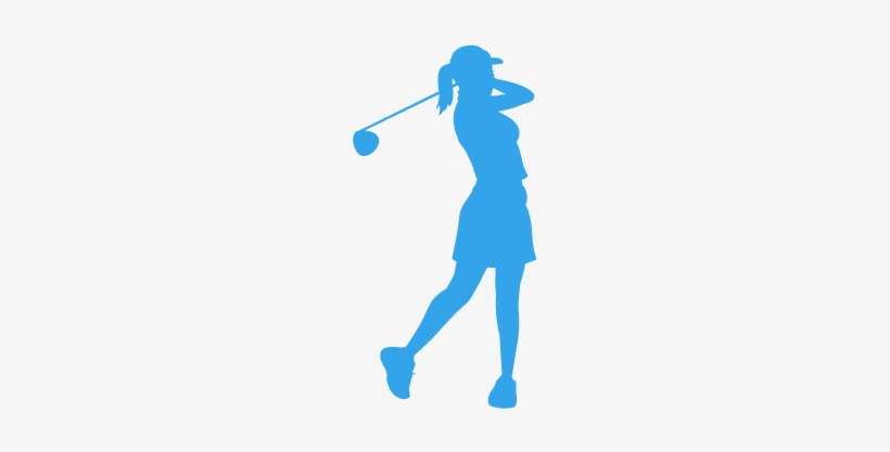 Opiniones Con Weecomments - Golfista Mujer Silueta, transparent png download