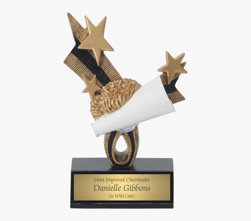 Top Star Cheerleading Trophy, transparent png download