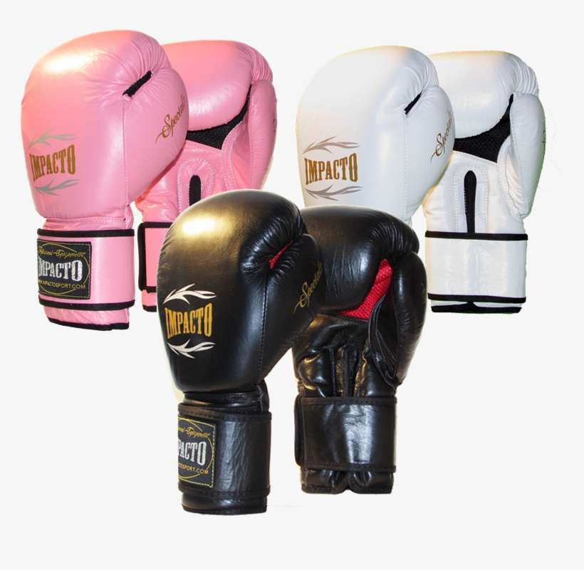 Guantes Para Boxeo Color Rosa Negro Blanco - Guantes Ko, transparent png download