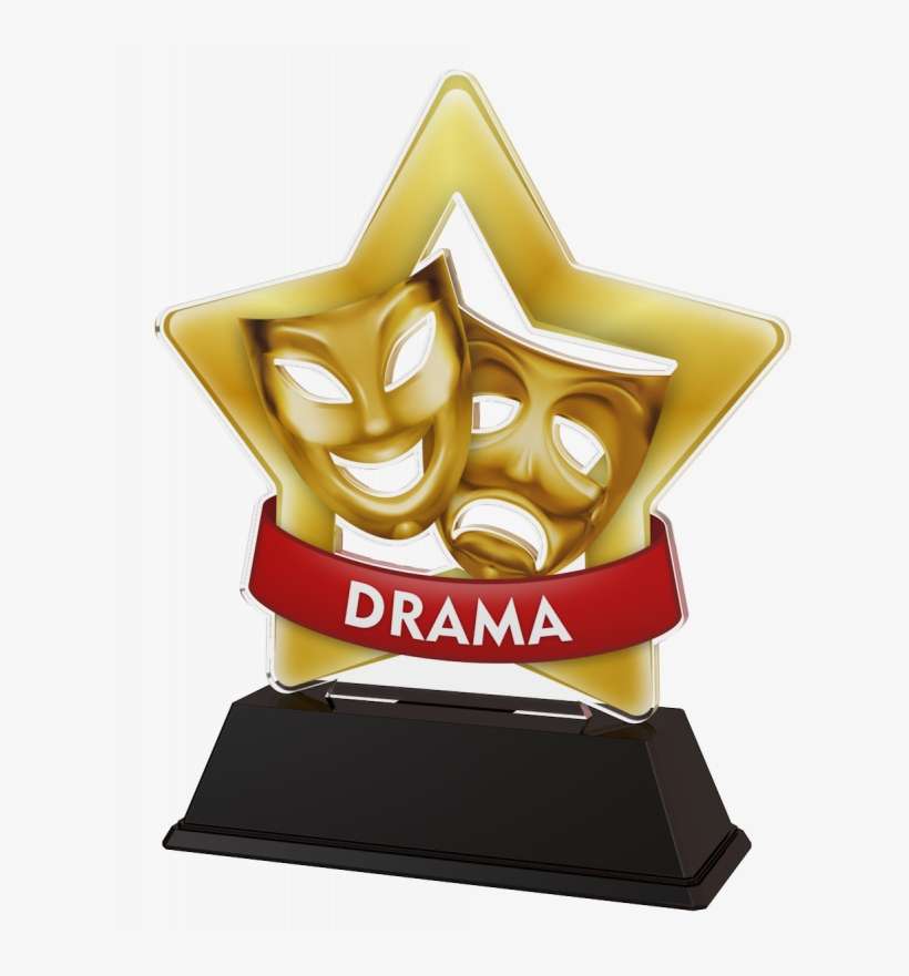 Mini Star Drama Trophy - Transparent Well Done Medal, transparent png download