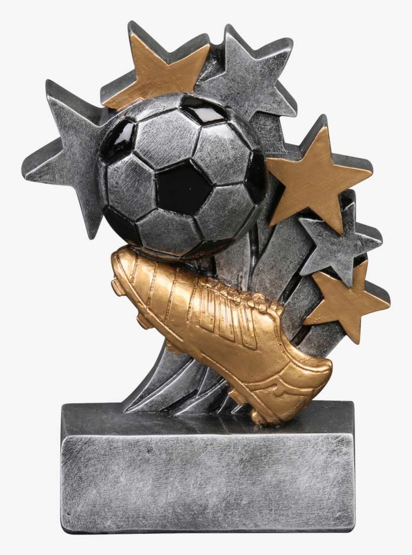 57215gs Star Blast Resin Soccer Trophy - Resin, transparent png download