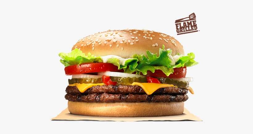 Have It Your Way With Double The Cheese - Double Whopper Cheese, transparent png download