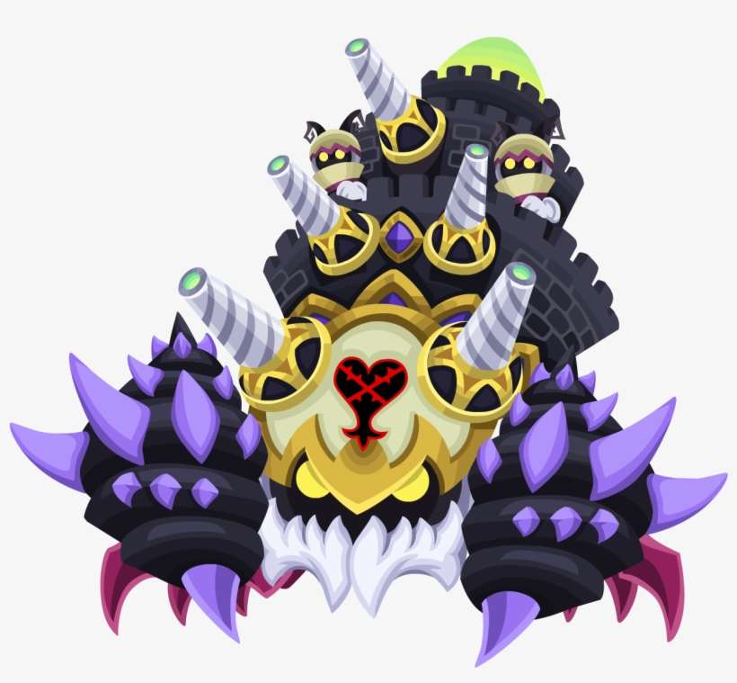 Fortress Crab Ω Khx - Kingdom Hearts Crab Fortress, transparent png download