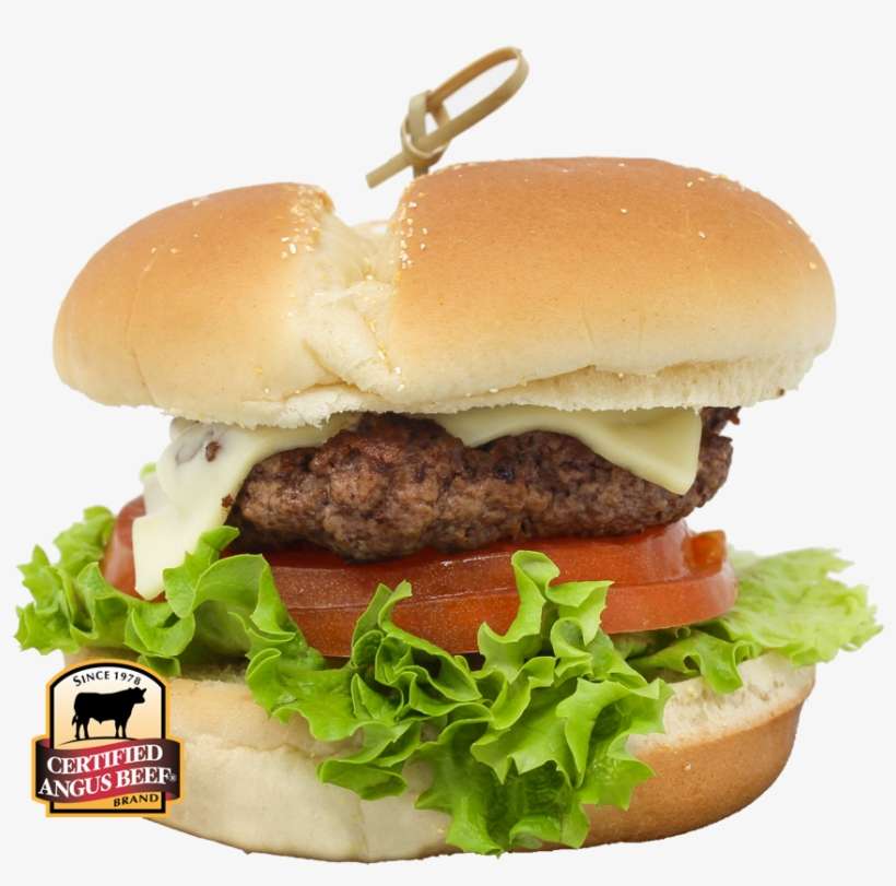 Cheese Burger Single - Menu, transparent png download