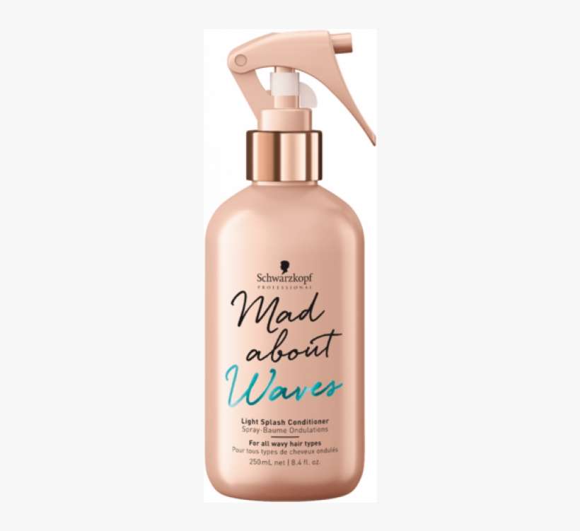 Mad About Waves Light Splash Conditioner - Schwarzkopf Mad About Curls, transparent png download