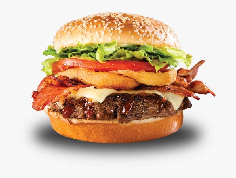 Ultimate Bbq Burger - Hamburguer Png, transparent png download