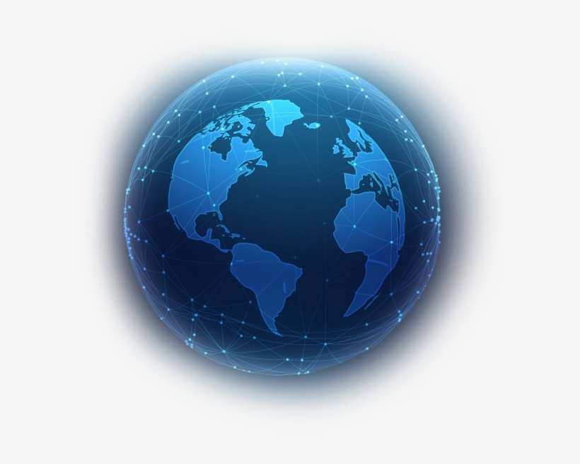 Your Next Business Network Provider - World Map, transparent png download