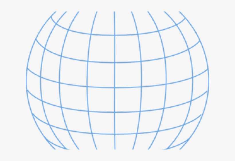 Wire Globe Cliparts - Coordenadas Geograficas Del Mundo, transparent png download