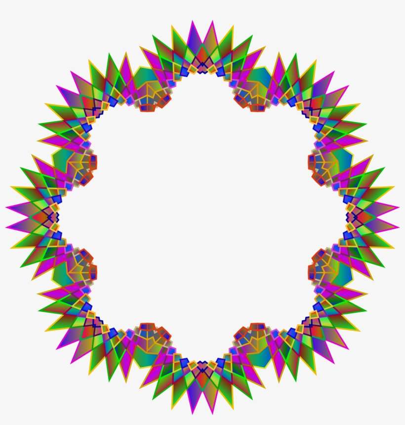 This Free Icons Png Design Of Prismatic Multipoint, transparent png download