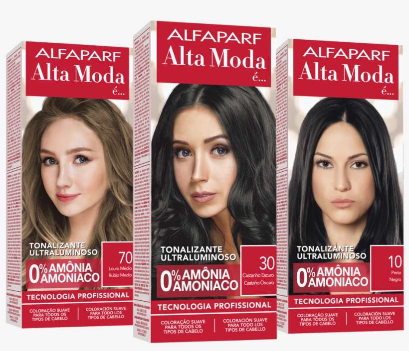 Tonalizante-familia - Tintura Alfaparf Alta Moda Cor 7.0 Mel 60g, transparent png download