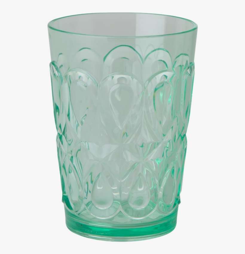 Pastel Green Swirl Embossed Acrylic Tumbler Rice Dk - Rice Rice Tumbler, transparent png download