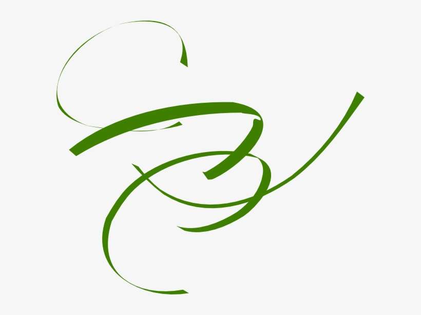 Green Swirl Clip Art At Clker - Bachelorette Party, transparent png download