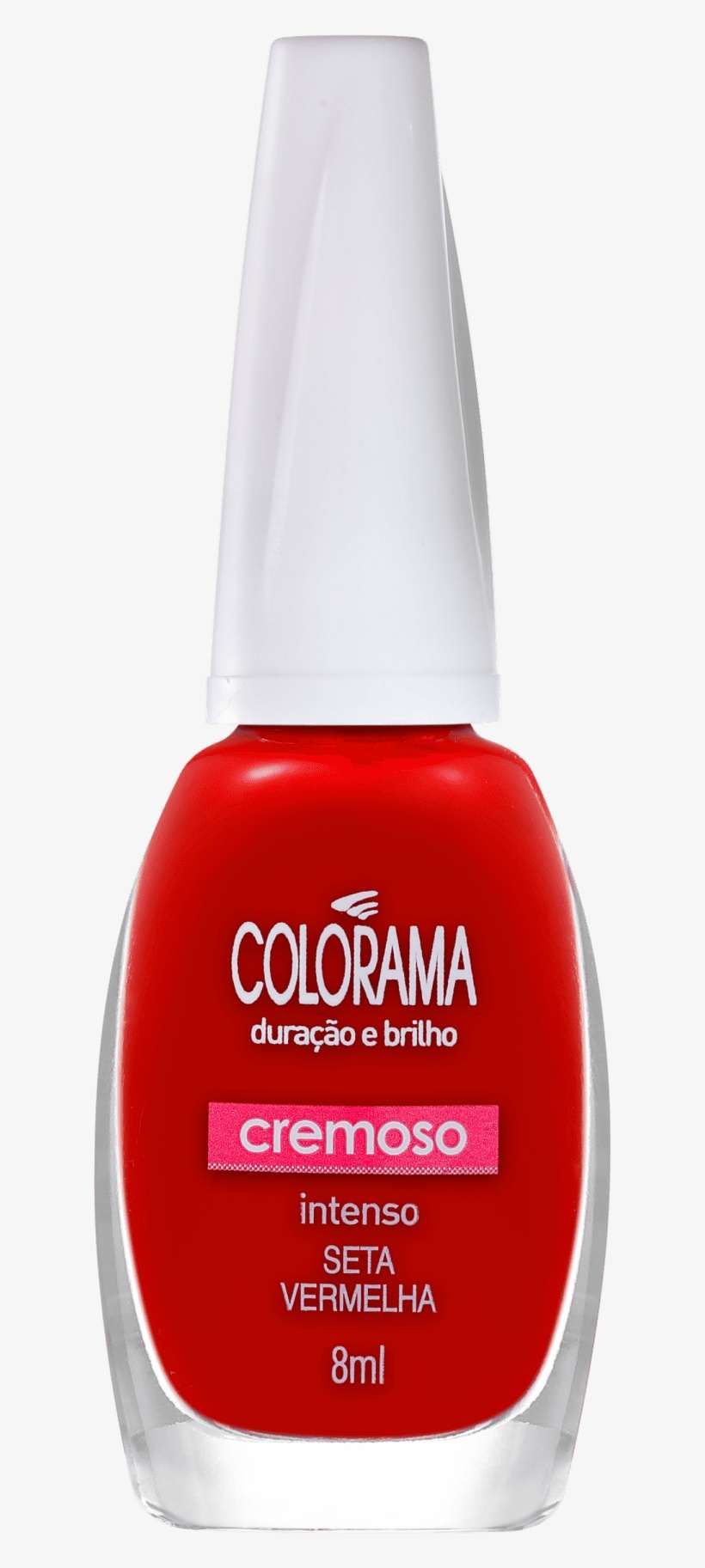 Colorama Forma Em Cor Seta Vermelha - Esmalte Colorama, transparent png download