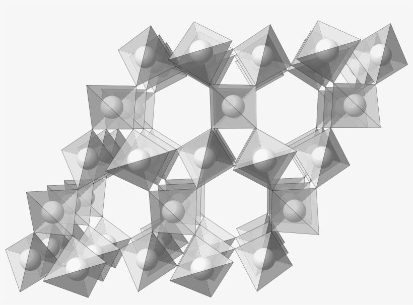 Beta Quartz Cm 2d Polyhedra - Silicon Dioxide, transparent png download