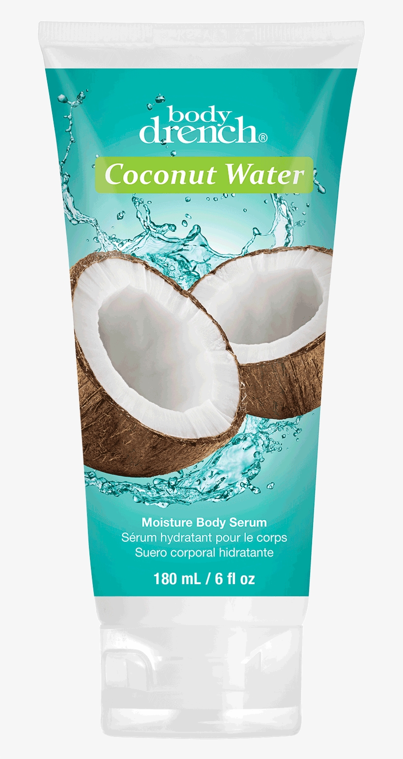 Coconut Water Moisture Body Serum - Body Drench Coconut Water Moisture Body Serum 6 Oz, transparent png download