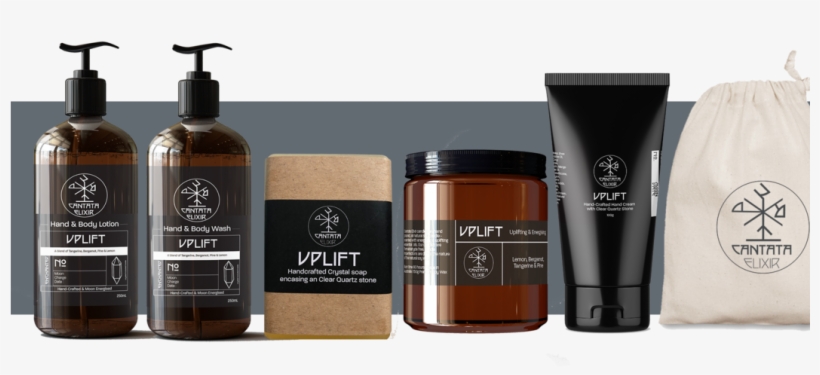 Cantata Elixir Uplift Aromatherapy Starter Product - Lotion, transparent png download