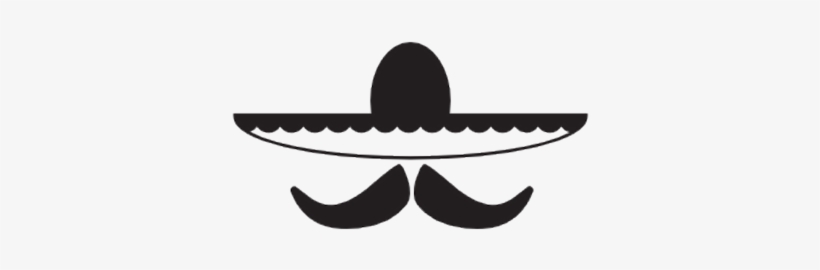 Mexican Trades - Bigote Y Sombrero Mexicano, transparent png download