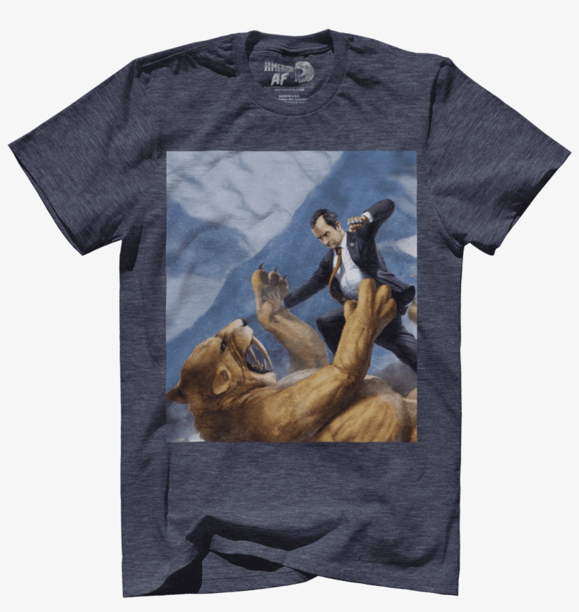 Nixon Vs Sabertooth - Heroic Presidents, transparent png download
