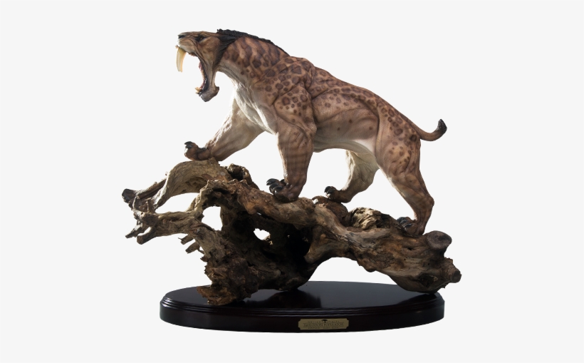 James Kagel Statue Smilodon Populator - Saber-toothed Tiger, transparent png download