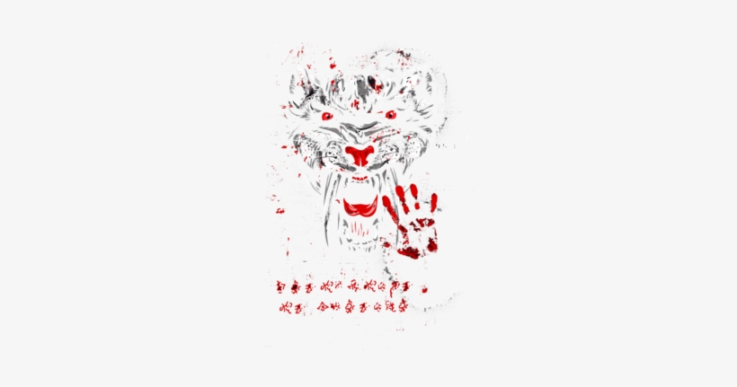 Sabre Tooth Tiger Tshirt - Illustration, transparent png download