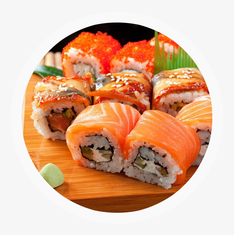 Japanese Food - Pratos De Sushis, transparent png download