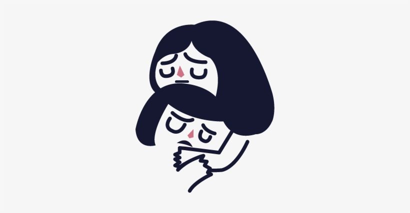 Fear Of Violence - Illustration, transparent png download