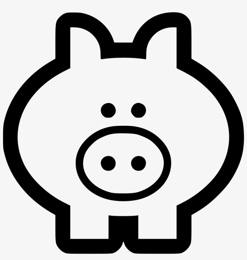 Pig Comments - Pig Icon Png, transparent png download