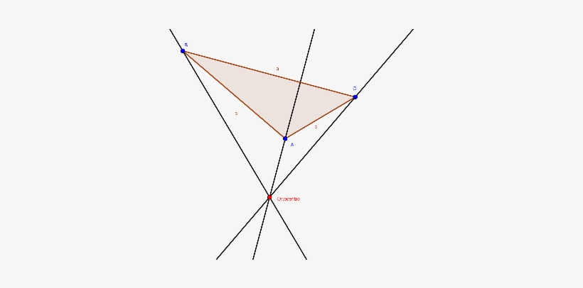 El Punto De Intersección De Las Tres Alturas Se Conoce - Lineas Y Puntos Notables, transparent png download