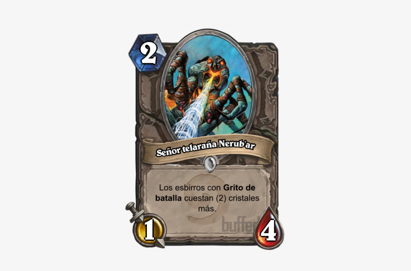 Señor Telaraña Nerub'ar - Hearthstone Mech C Thun, transparent png download