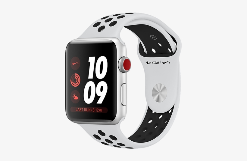 Apple Watch Series 3 Nike Gps Cellular - Apple Watch Series 3 Nike+, transparent png download