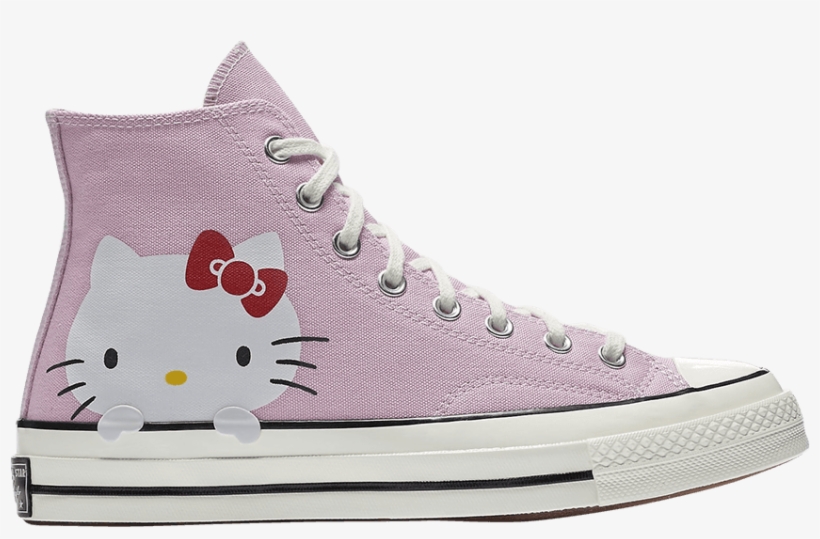 Hello Kitty X Chuck 70 Canvas High Top - Converse, transparent png download