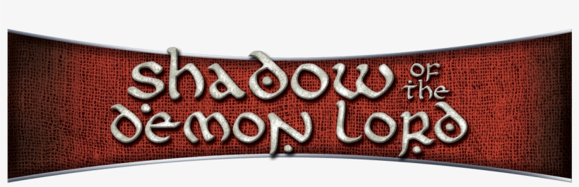 I Post All Of That To Be Able To Frame My Analogy When - Shadow Of The Demon Lord Logo, transparent png download