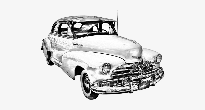 Click And Drag To Re-position The Image, If Desired - 1948 Chevy Fleetmaster Sketch, transparent png download