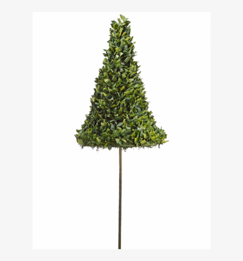 89" Glittered Rose Leaf Cone Topiary Green 7'5" Glittered Rose Leaf