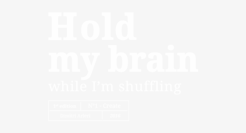 Hold My Brain Logo Cardistry - Hold My Brain While I M Shuffling, transparent png download