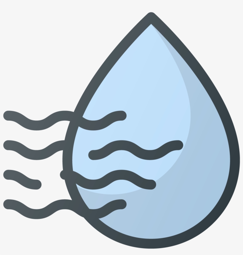 Climas Fuga De Refrigerante Fuga De Aire Acondicionado - Icono De Humedad, transparent png download