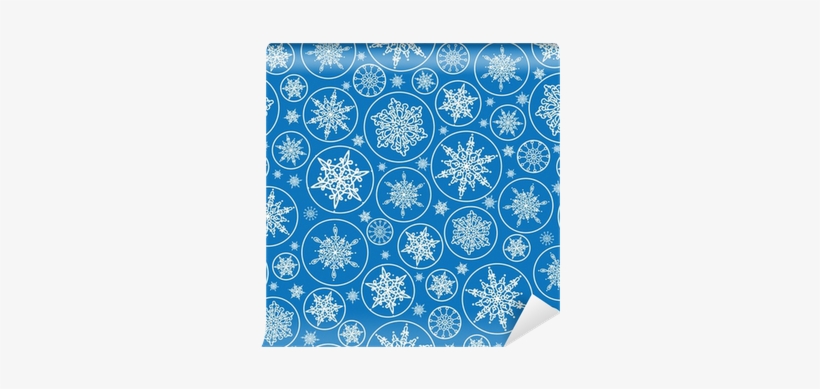 Fotomural Vector Copos De Nieve Cayendo De Fondo Sin - Snowflake, transparent png download