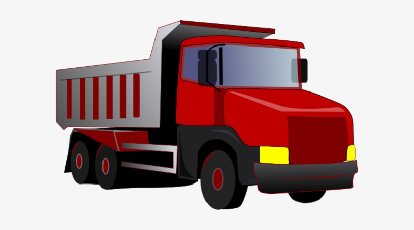 Red Truck Cliparts - Clipart Picture Of Truck, transparent png download