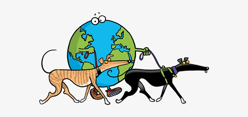 The Great Greyhound Walk - Great Global Greyhound Walk, transparent png download