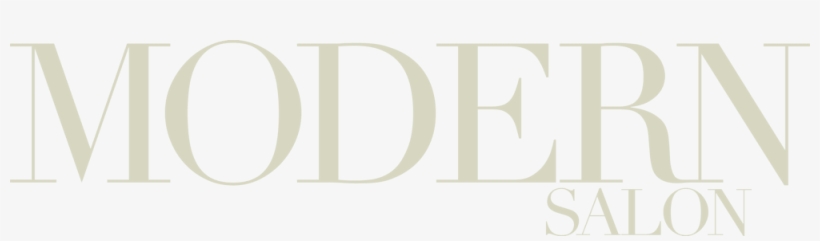 Modern Salon Logo White Copy - Hardest Part Is Showing Up, transparent png download