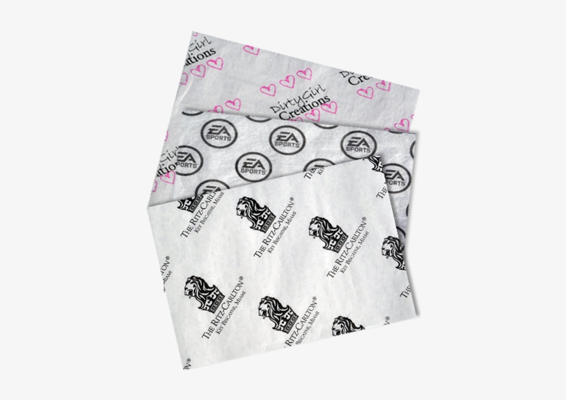 Custom Printed Tissue Paper - Custom Tissue Paper, transparent png download
