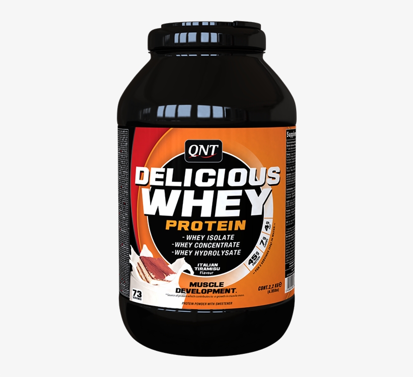 Qnt Direct Delicious Whey Tiramisu 2,2 Kg - Qnt Delicious Whey Protein Mango, transparent png download