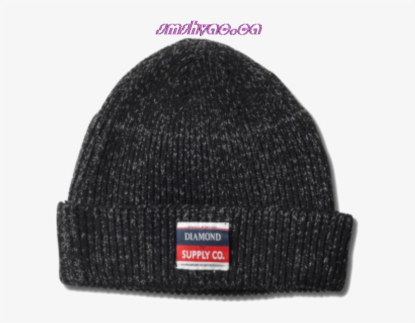 Diamond Supply Beanie - Black, transparent png download