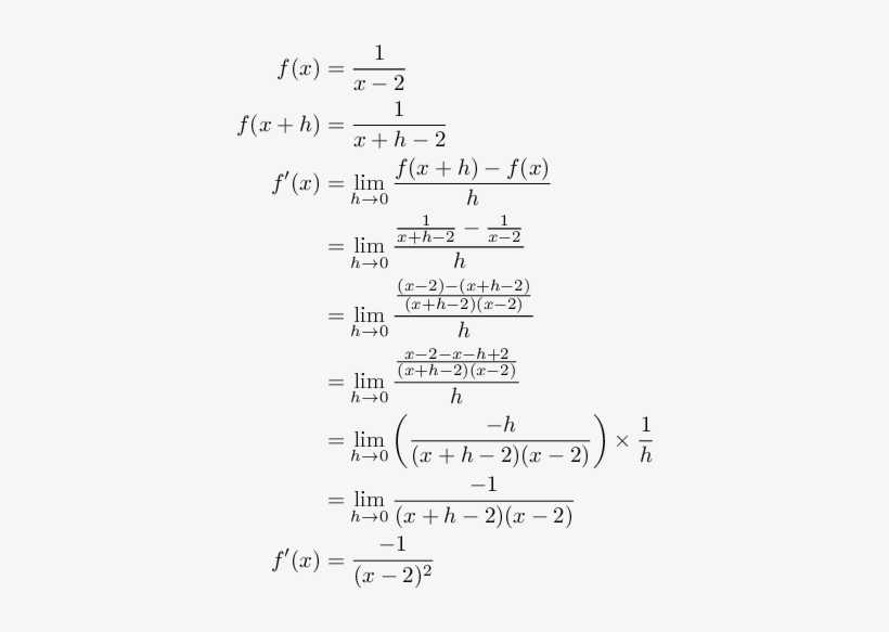 Determine The Derivative Of Using First Principles - Sheet Music PNG ...