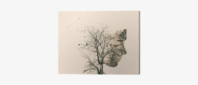 Obraz Drzewo Twarz, transparent png download
